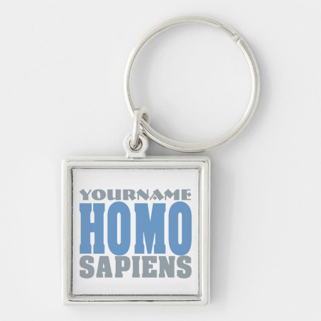HOMO SAPIENS key chain (Front)