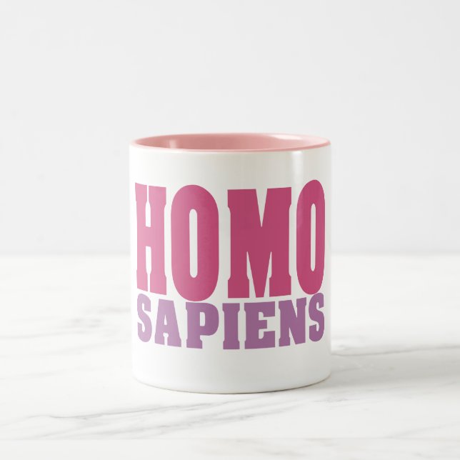 HOMO SAPIENS mugs (Center)