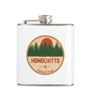 Homochitto National Forest Hip Flask
