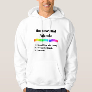 Homosexual Agenda Hoodie