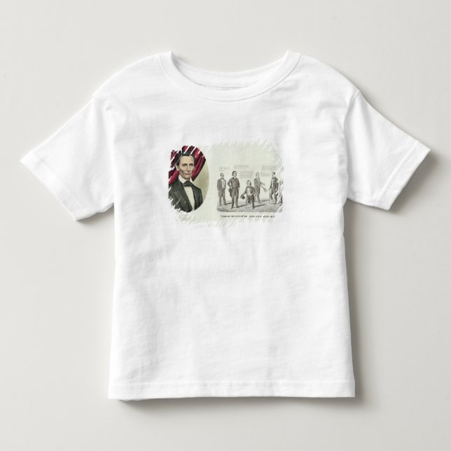 Hon. Abraham Lincoln Toddler T-Shirt (Front)