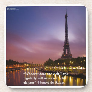 Hon de Balzac On Paris France Coaster