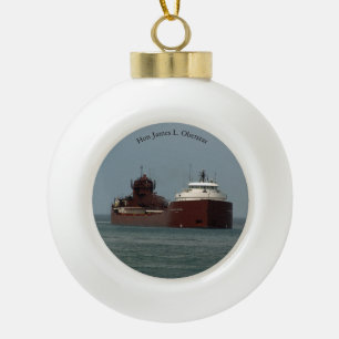 Hon James L. Oberstar ball or snowflake ornament