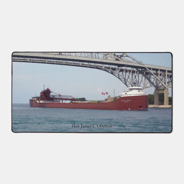 Hon James L. Oberstar desk mat (Front)