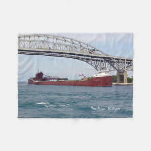 Hon James L. Oberstar PH fleece blanket