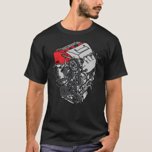 Honda Civic Type R EP3 K20A Engine Classic T-Shirt