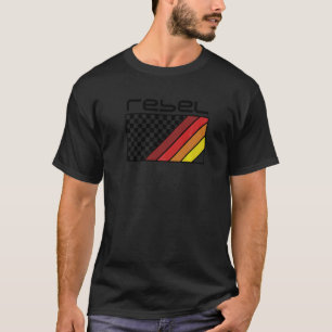 Honda Rebel Checkers And Stripes T-Shirt