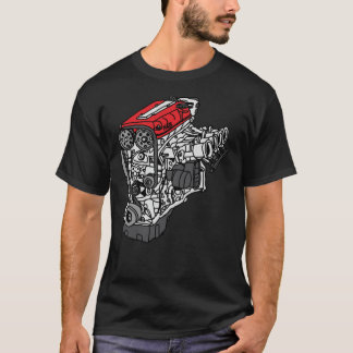 Honda S2000 F20C Engine Classic T-Shirt