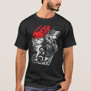 Honda S2000 F20C Engine Classic T-Shirt