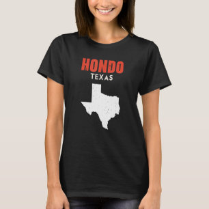 Hondo Texas USA State America Travel Texas T-Shirt