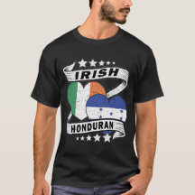 Honduran And Irish Flag