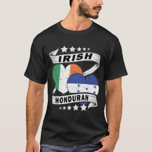 Honduran And Irish Flag T-Shirt