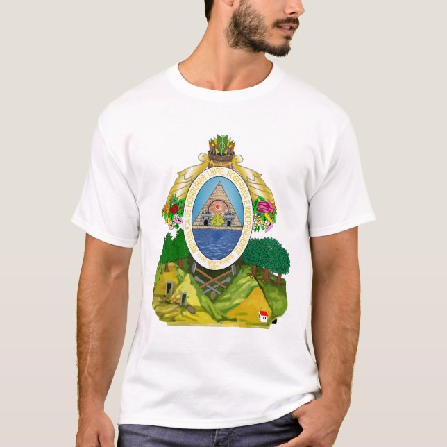 Honduran coat of arms T-Shirt (Front)