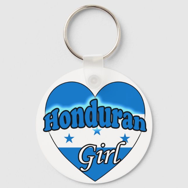 Honduran Girl Key Ring (Front)