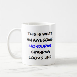 honduran grandma, awesome coffee mug