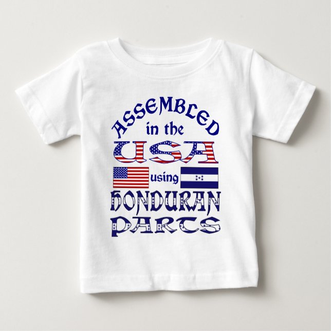 Honduran Parts Front Baby T-Shirt (Front)