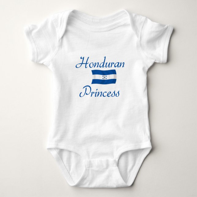 Honduran Princess Baby Bodysuit (Front)