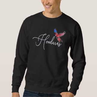 Honduran Scarlet Macaw Men Women Honduras Sweatshirt
