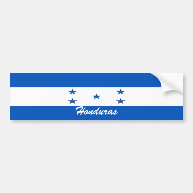 Honduras Bumper Sticker (Front)