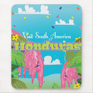 honduras Cartoon Travel print. Mouse Pad