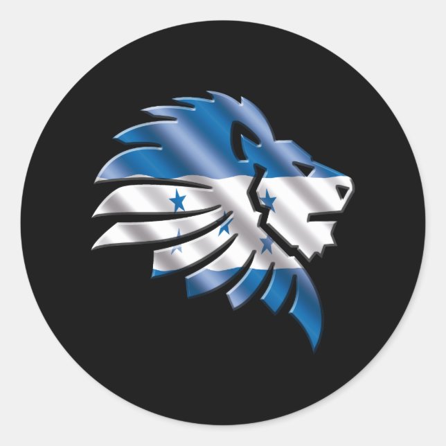 Honduras Classic Round Sticker (Front)