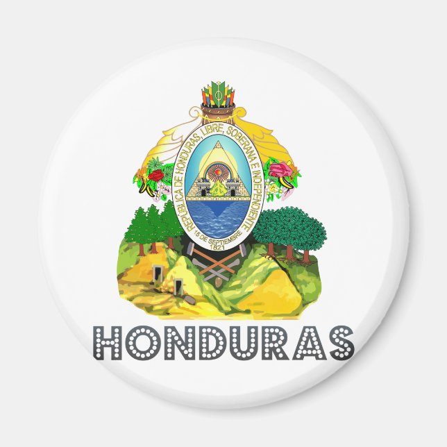 Honduras Coat of Arms Magnet (Front)