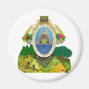 Honduras Coat of Arms Magnet