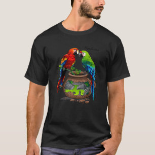 Honduras Copan maya loros T-Shirt