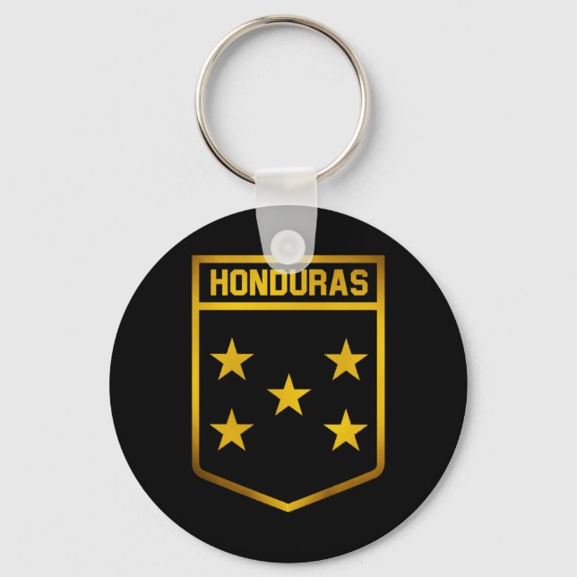 Honduras Emblem Key Ring (Front)