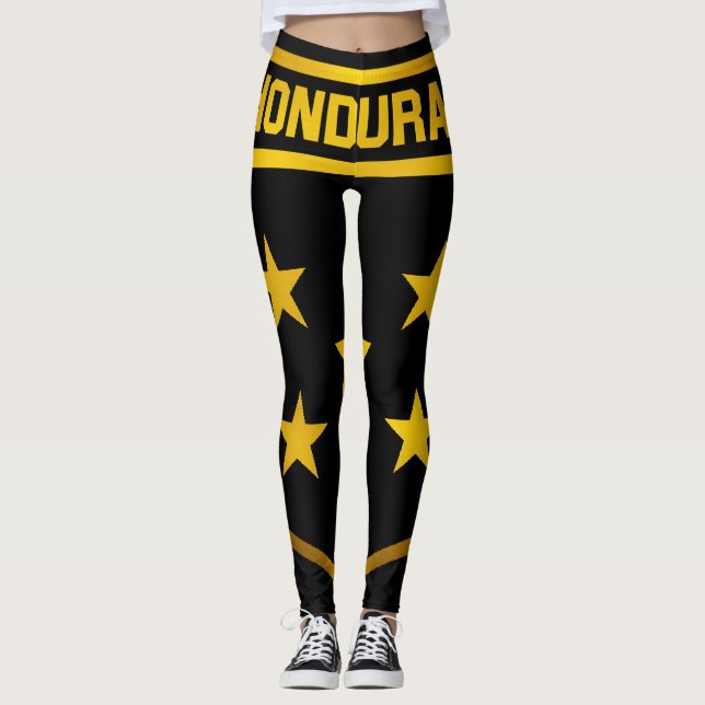 Honduras Emblem Leggings (Front)