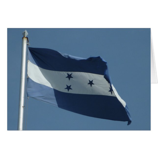 honduras flag (Front Horizontal)