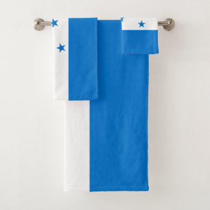 Honduras Flag Bath Towel Set
