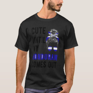 Honduras Flag Catracha Dna Hondureñas Tegucigalpa  T-Shirt