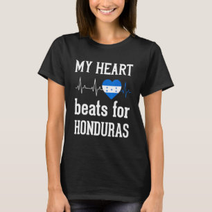 Honduras Flag Catracho Dna Hondureños Tegucigalpa T-Shirt
