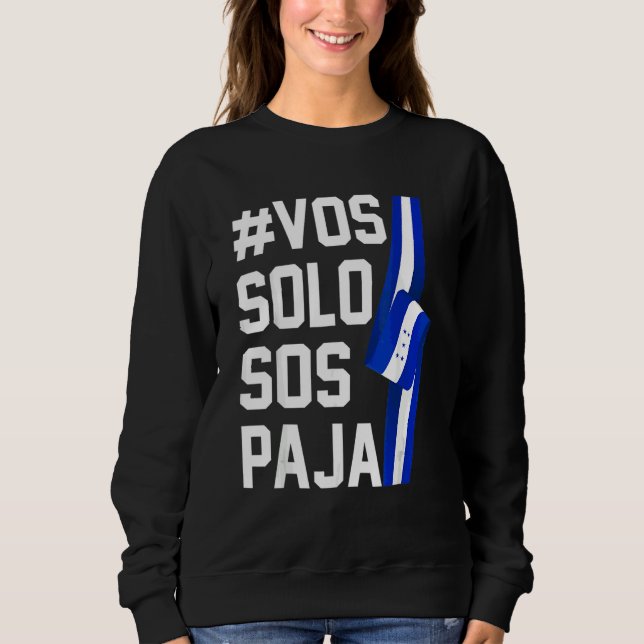 Honduras Flag Catracho Pride Hondureño Sweatshirt (Front)
