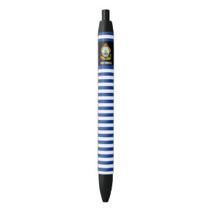 Honduras Flag Cute Patriotic Black Ink Pen