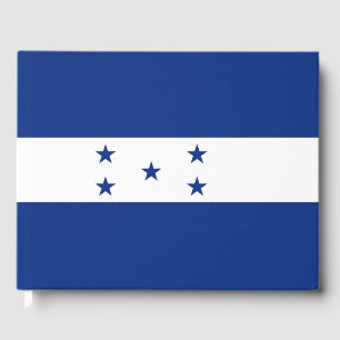 Honduras flag guest book