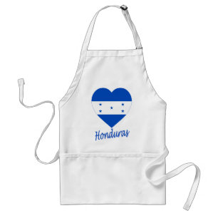 Honduras Flag Heart Standard Apron