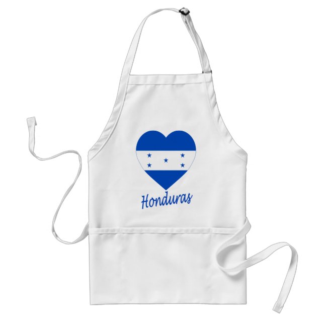 Honduras Flag Heart Standard Apron (Front)