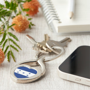 Honduras flag key ring