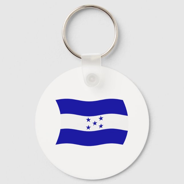Honduras Flag Keychain (Front)
