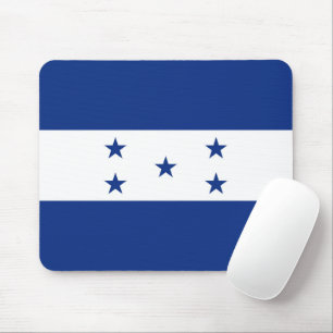 Honduras flag mouse pad