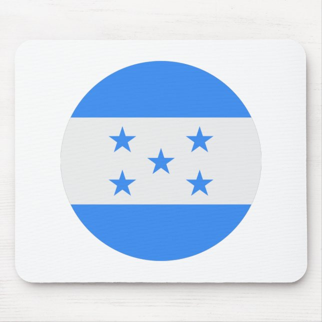 Honduras Flag Mouse Pad (Front)