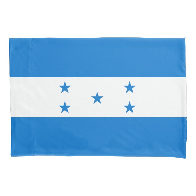 Honduras Flag Pillowcase (Front)