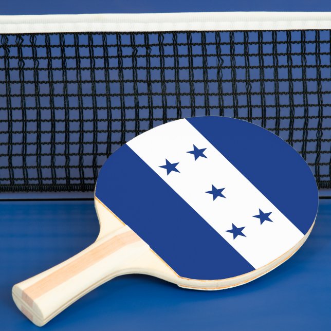 Honduras flag ping pong paddle (Insitu)