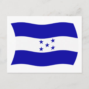 Honduras Flag Postcard