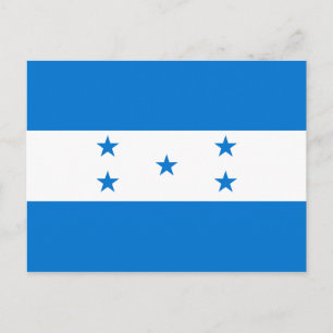 Honduras Flag Postcard