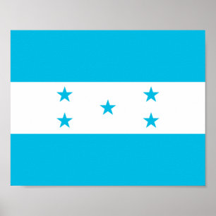 Honduras Flag Poster