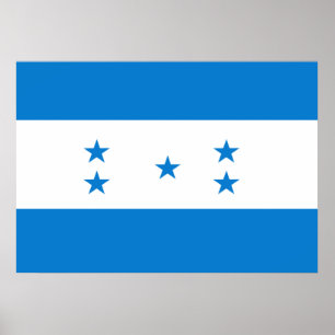 Honduras Flag Poster