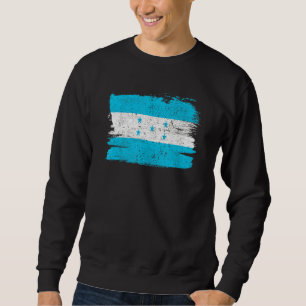Honduras Flag Pride Friendship Proud Peace Vintage Sweatshirt